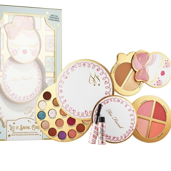 TOO FACED, LET IT SNOW, HOLIDAY 4PC MAKEUP COLLECTION, NIB - Picture 1 of 8